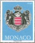 Coat of Arms of Monaco (2022 Imprint Date)