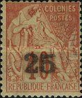 Type Alphée Dubois surcharged