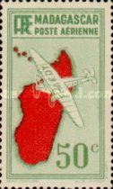 Bloch 120 over Madagascar