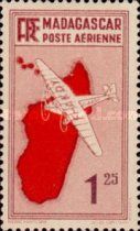 Bloch 120 over Madagascar