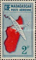 Bloch 120 over Madagascar