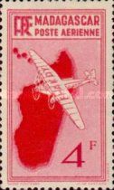 Bloch 120 over Madagascar