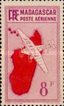 Bloch 120 over Madagascar