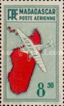 Bloch 120 over Madagascar