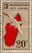Bloch 120 over Madagascar