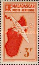Bloch 120 over Madagascar