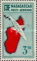 Bloch 120 over Madagascar