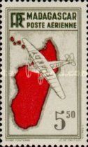 Bloch 120 over Madagascar