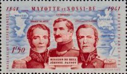 100th of Linking Nossi-Be and Mayotte to France