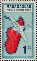 Bloch 120 over Madagascar