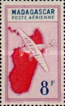 Bloch 120 over Madagascar