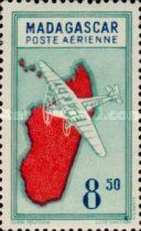 Bloch 120 over Madagascar