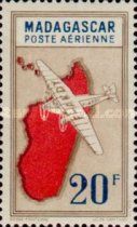 Bloch 120 over Madagascar