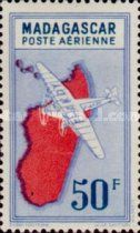 Bloch 120 over Madagascar