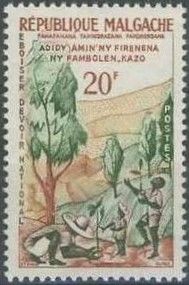 Family Planting Tree