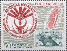 Philatelic Exhibition "Philexafrique" in Abidjan
