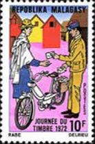 Postman Delivering a Letter
