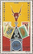 Emblem and Stamps of Madagascar