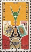 Emblem and Stamps of Madagascar