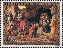 Adoration of the Kings by Andrea Mantegna