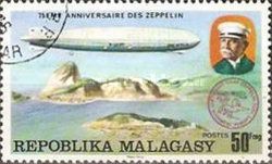 Airship LZ -127 "Graf Zeppelin" over Rio de Janeiro