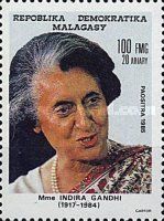 1st Memorial Anniversary of Indira Gandhi