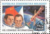 Russian and Czechoslovakia Cosmonaut