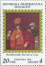 David and Urie, by Rembrandt