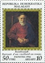 Portrait of an Old Man in Red, by Rembrandt