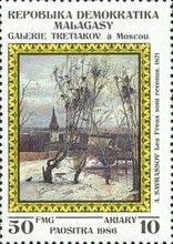 The Crows Have Returned, 1872, by A. Sakrassov