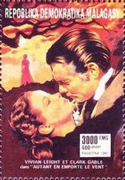 Vivien Leigh and Clark Gable