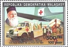 Jean-Henri Dunant, delivery of Red Cross supplies