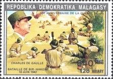 Charles de Gaulle, battle of Bir Hacheim