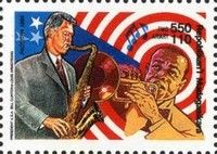 Bill Clinton & Louis Armstrong