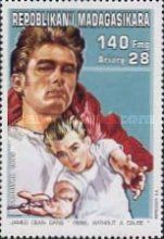 James Dean in Rebel Without a Cause