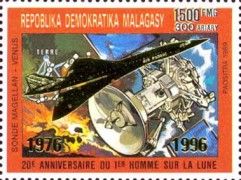 25 Years of Concorde Flights - overprint in Gold