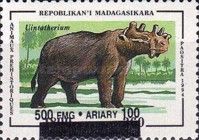 Uintatherium, surcharge