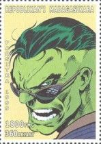 Hulk wearing sunglasses