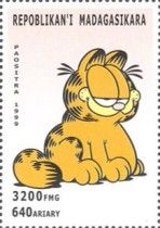Garfield sitting