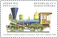 Baldwin “Eight-coupled” locomotive, US, 1846