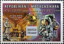 Postmen, balloon, Apollo 15 astronaut