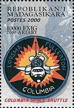 Emblem Columbia Space shuttle