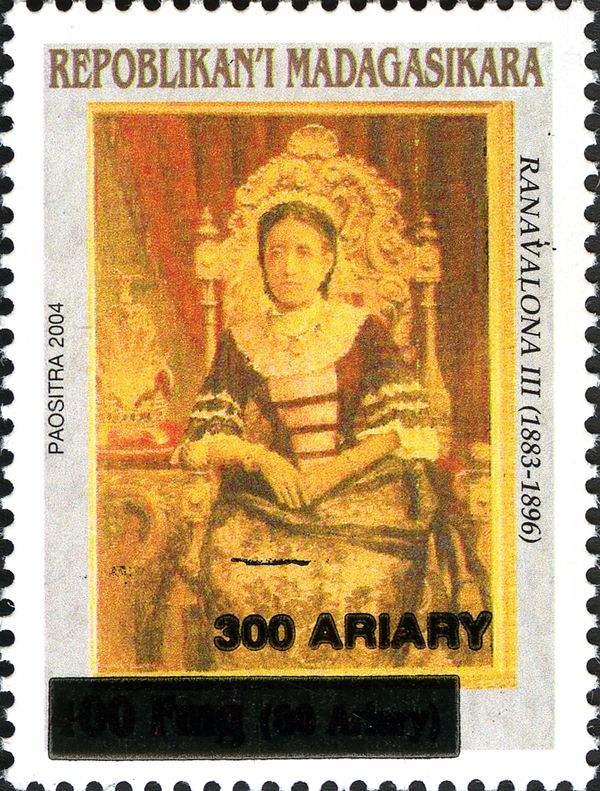 Ranavalona III (Surcharge)