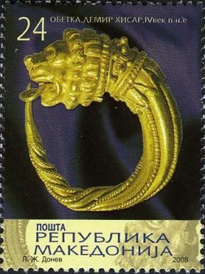 Earings - Lion figure