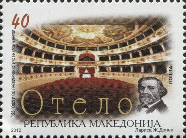 1st performance of G. Verdi's Opera "Othello"