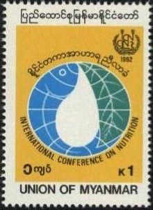 Fish, Water Drop and Leaf, Conference Emblem