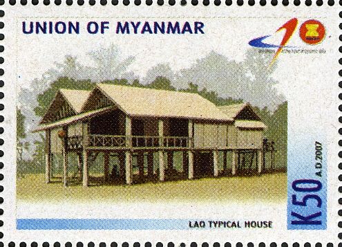 Traditional House, Laos