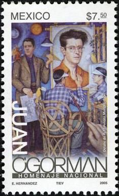 Multiple Self-portrait by Juan O'Gorman (1905-1982)