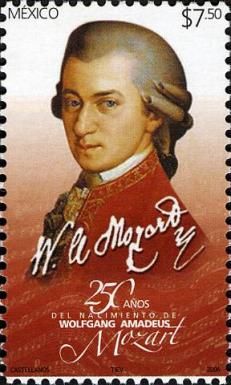 250 Years Birthday of Wolfgang Amadeus Mozart (1756-2006)