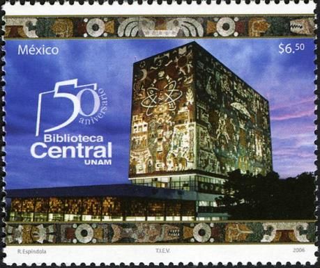 50th Anniversary of the Central Library at UNAM